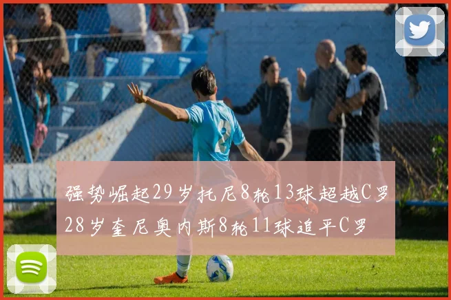 强势崛起29岁托尼8轮13球超越C罗28岁奎尼奥内斯8轮11球追平C罗